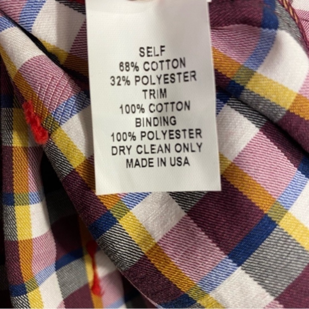 HUNTER BELL Delilah Top Odessa Check Plaid - Picture 14 of 14